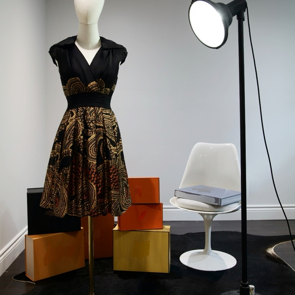 Yoana Baraschi Dress silk blend - Picture 1 of 4